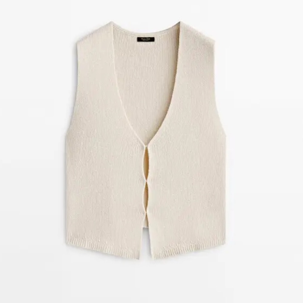 Massimo Dutti Knitted Vest